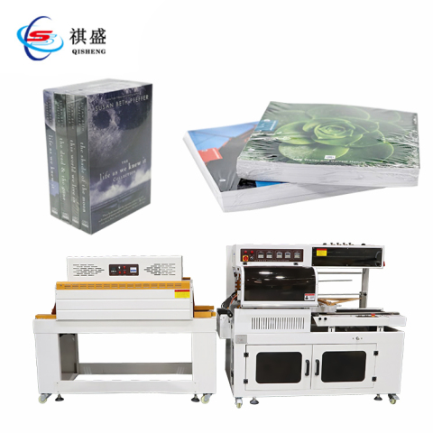 Máy quấn màng co nhiệt sách