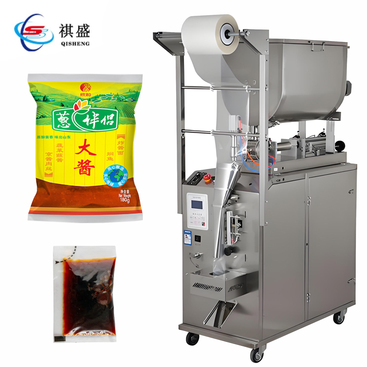 Sauce liquid sachet vertical packaging machine