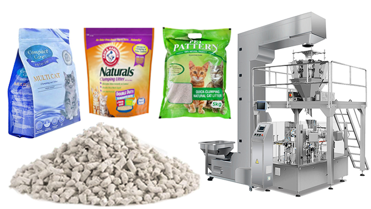 Cat Litter Premade Pouch Doypack Packaging Machine