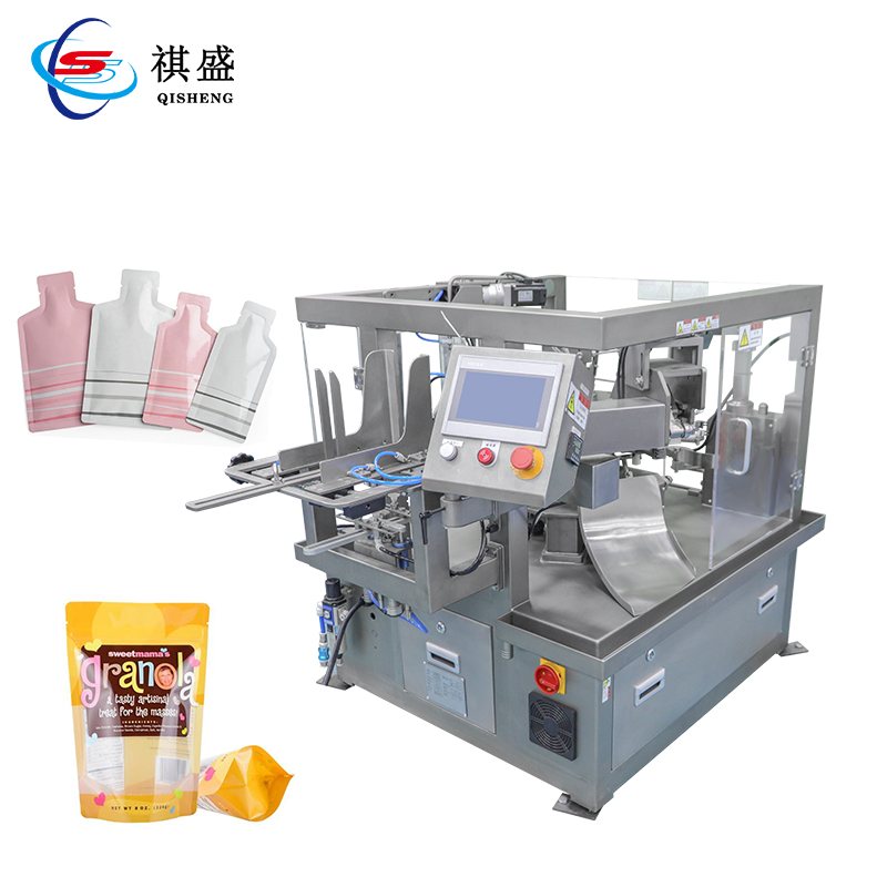 Six Station Premade Pouch Bag Packaging Machine