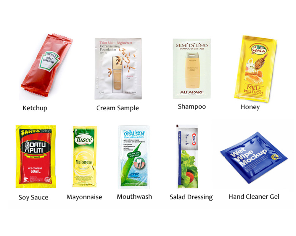 Liquid sachet packaging