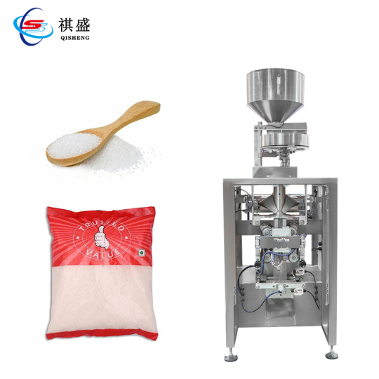 Vertical packing machine with Measuring cup feeder