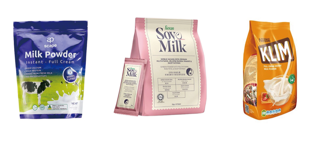 Soy milk powder secondary packaging