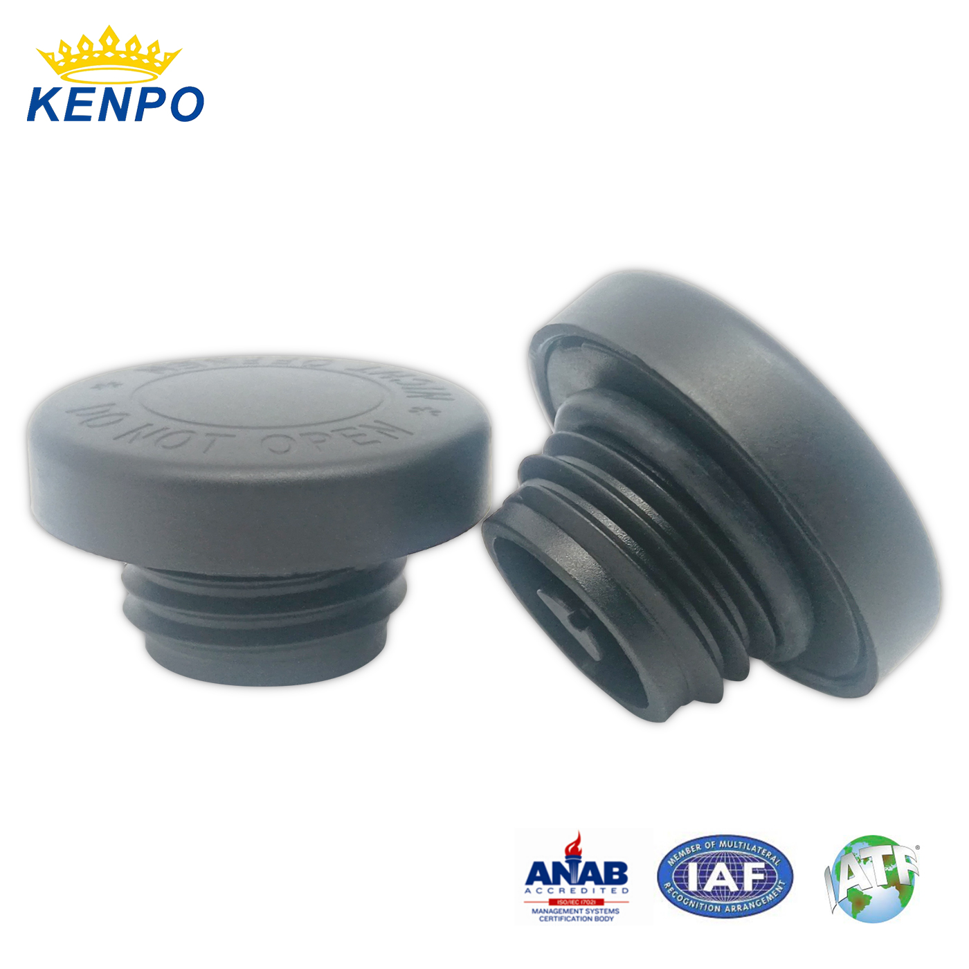 Battery vent plug cap