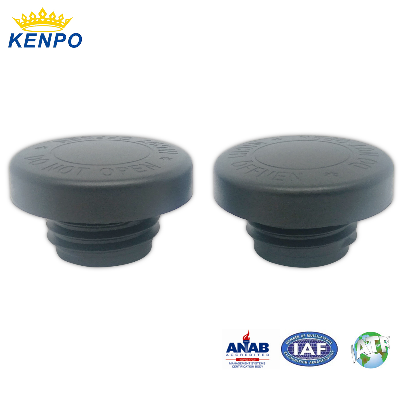 Battery vent plug cap
