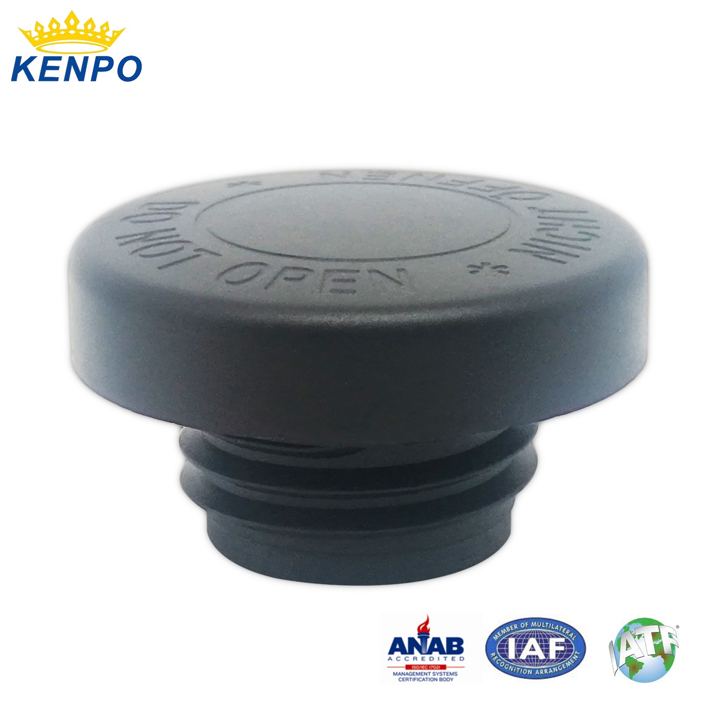 Battery vent plug cap