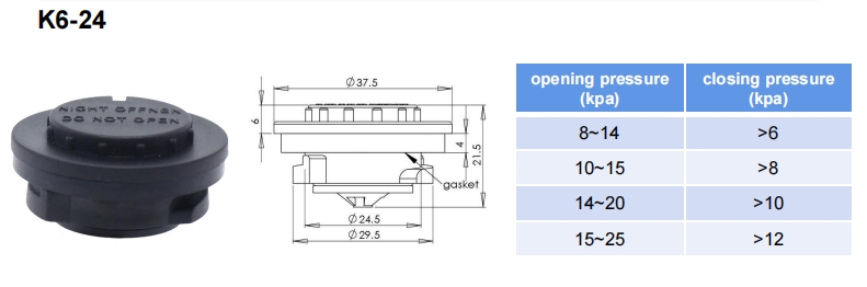 Air-exhaust Battery valve