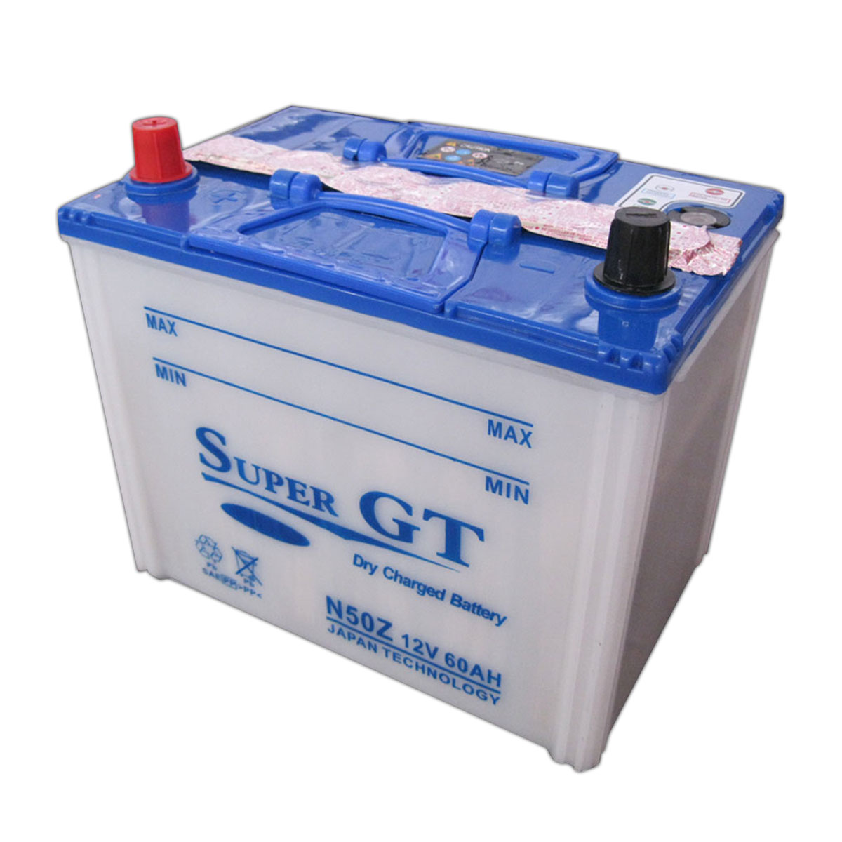 Start-stop lead acid automotive battery