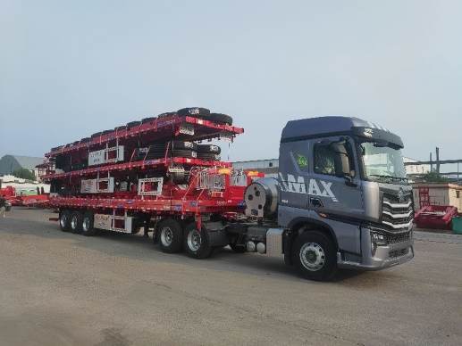 Tanzania semi trailer for export to Africa started smoothly
