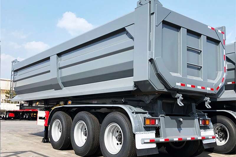 3 axle semi trailer