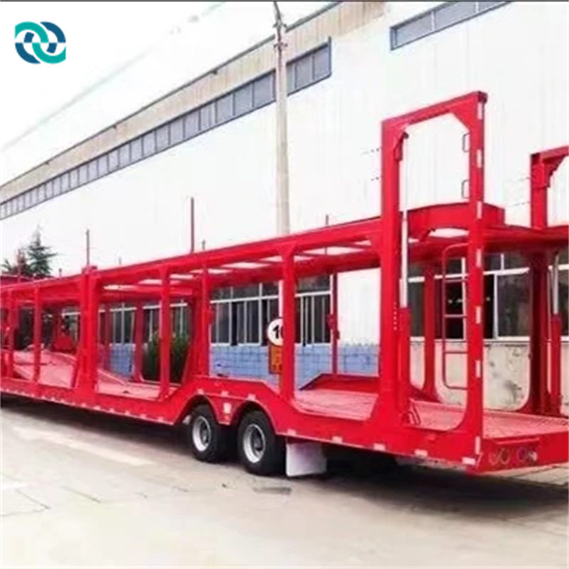 2 Axle 6 Position Car Transport Semi Trailer