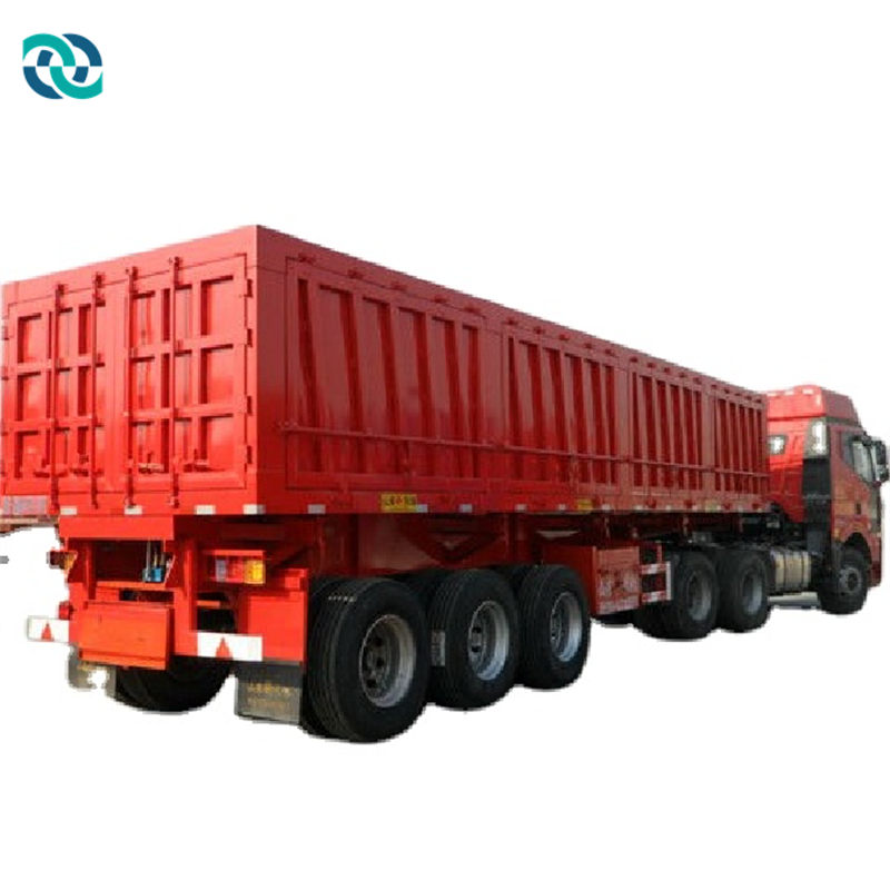 Trailer bán rèm treo bằng máy 3 trục