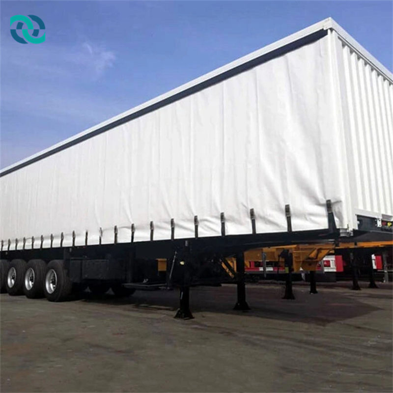 Trailer bán lan can rèm 3 trục 60T