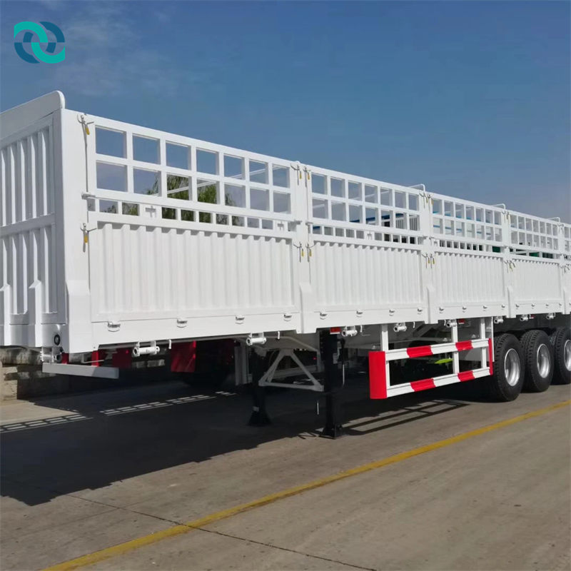 3 AXLES 50 TONS FENCE SEMI TRAILER