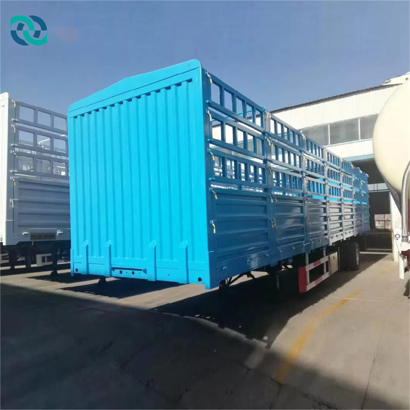 4 Axle 60T Fence Transport Trailer