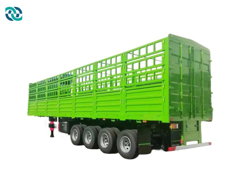 4 Axle 60T Fence Transport Trailer