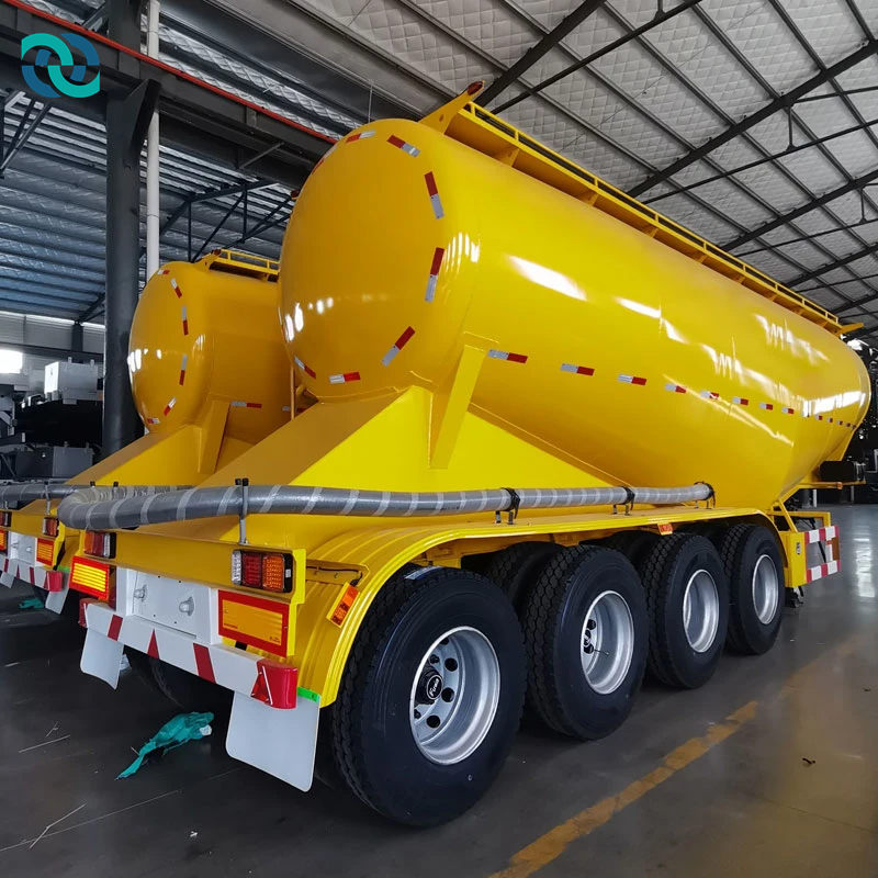 Trailer xe tải xi măng 4 trục loại W