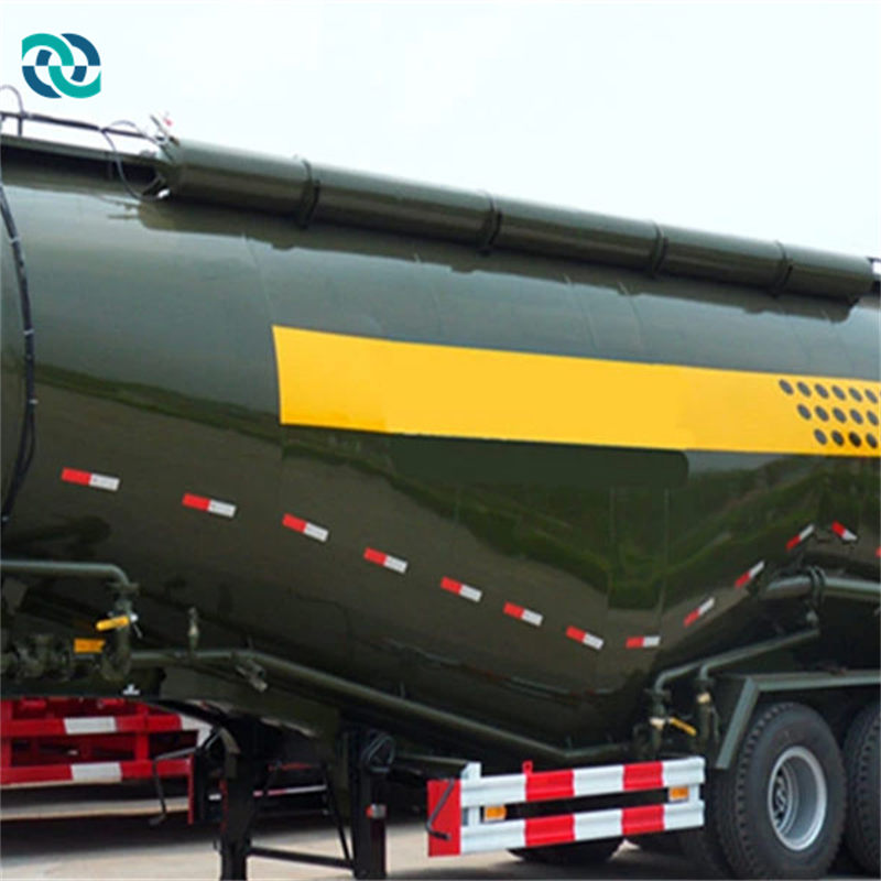 4 Axle W Type Cement Tank Truck Trailer