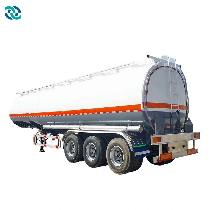 3 Axis Carbon Steel Chemical Tank Truck Trailer