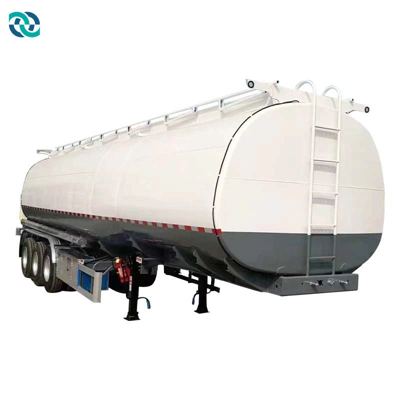 3 Axis Carbon Steel Chemical Tank Truck Trailer