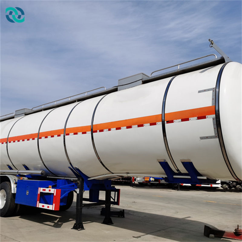 3 Axle Aluminum Tank 42000L Tank Truck Trailer