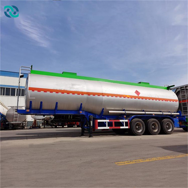 3 Axle Aluminum Tank 42000L Tank Truck Trailer