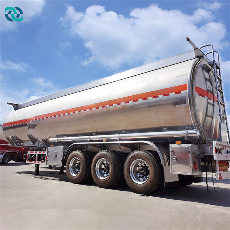 3 Axle Aluminum Tank 42000L Tank Truck Trailer