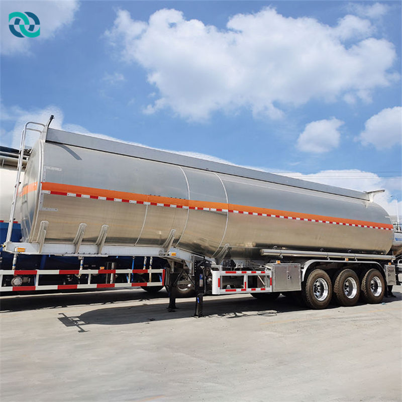 3 Axle Aluminum Tank 42000L Tank Truck Trailer