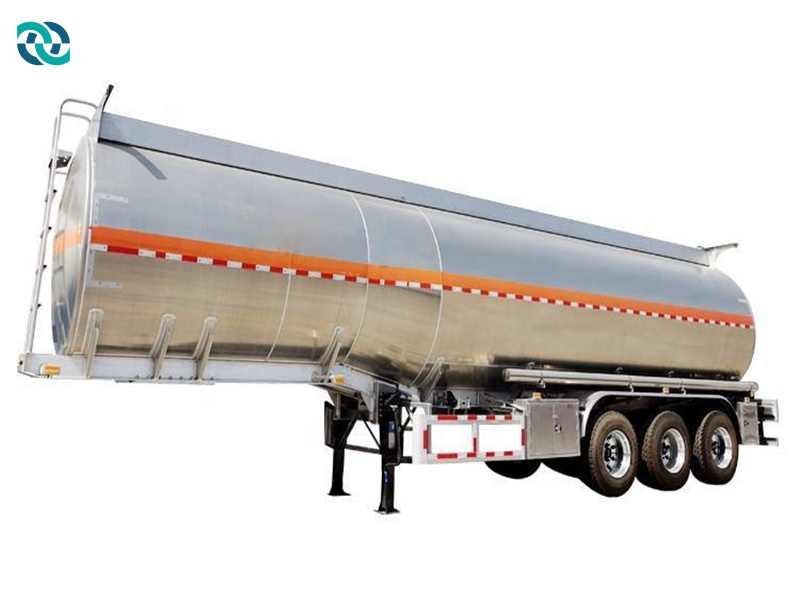 3 Axle Aluminum Tank 42000L Tank Truck Trailer