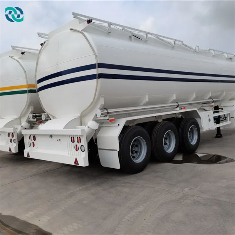 3 Axis Carbon Steel Cargo Transport Tanker Trailer