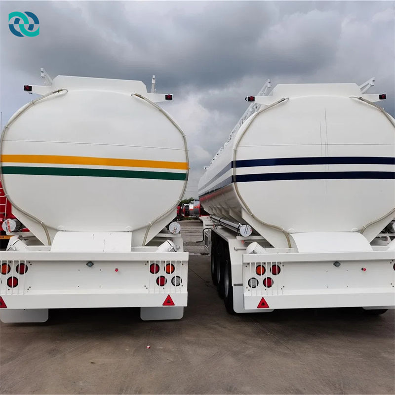 Trailer tàu chở hàng vận chuyển hàng hóa bằng thép carbon 3 trục