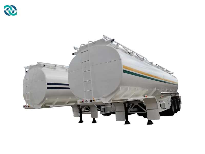 3 Axis Carbon Steel Cargo Transport Tanker Trailer