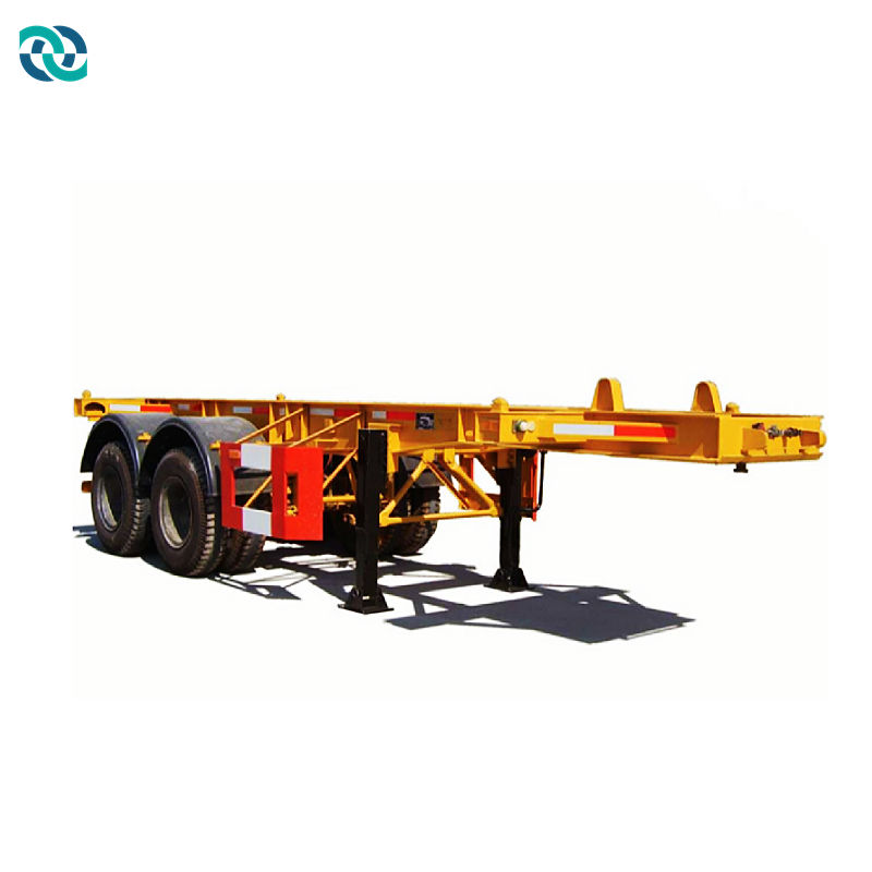 2 Axles 20FT Skeleton Semi Trailer