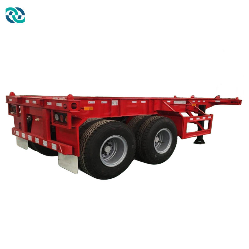 2 Axles 20FT Skeleton Semi Trailer