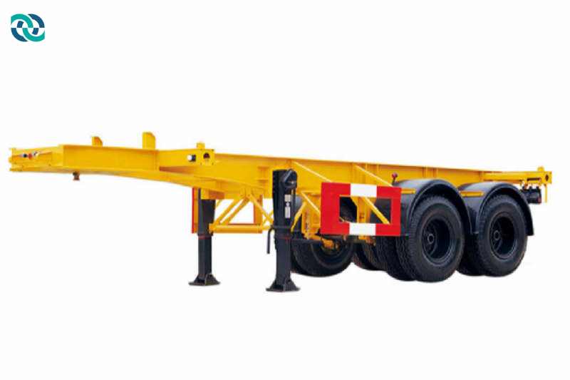 2 Axles 20FT Skeleton Semi Trailer