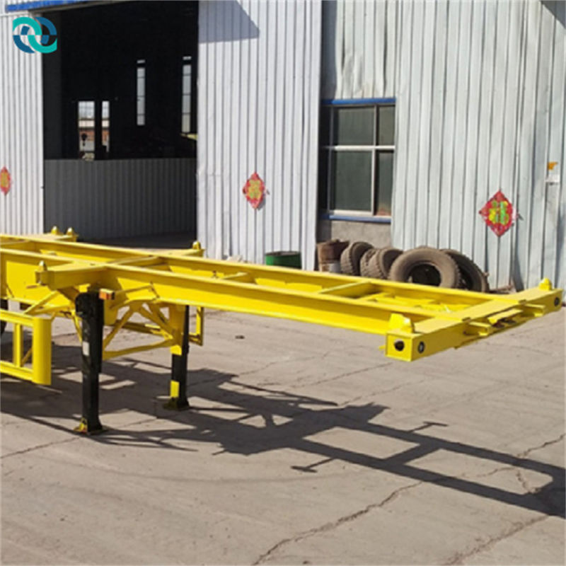 3 Axles 40F Skeleton Trailer