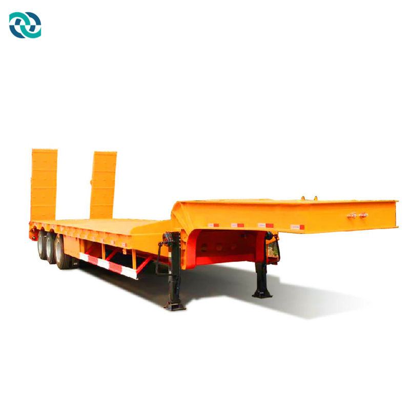 3 Axle Expandable Low Bed Semi Trailer