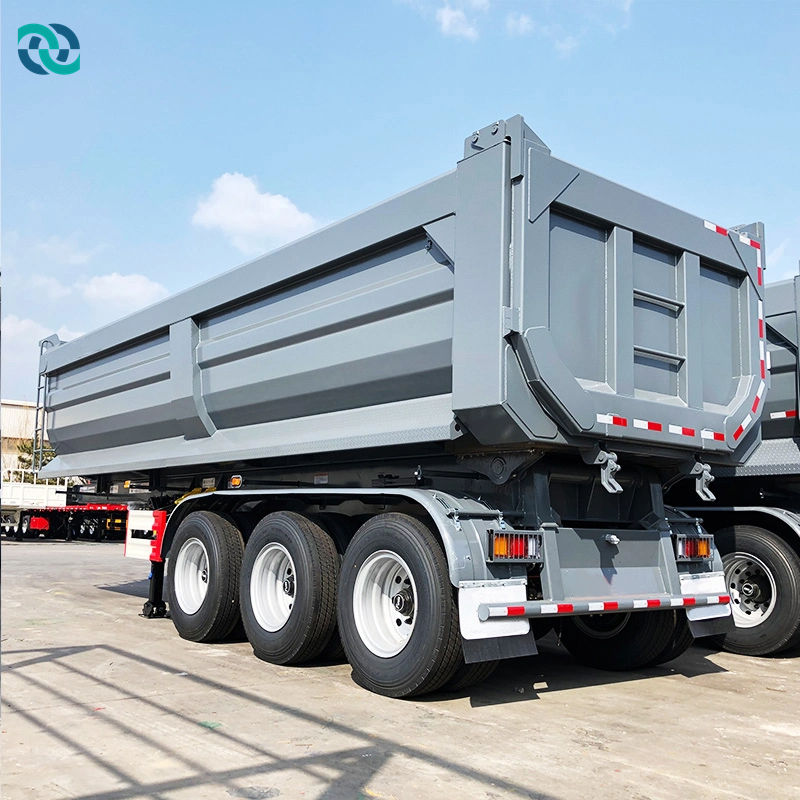 3 Axle Hydraulic Dump Semi Trailer