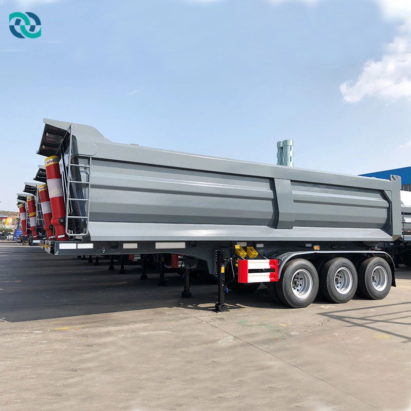 3 Axle Hydraulic Dump Semi Trailer