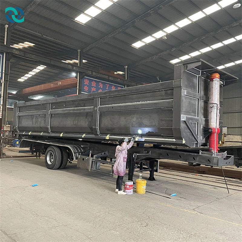 3 Axle Hydraulic Dump Semi Trailer