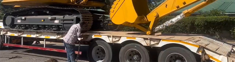 Dump trailer semi truck