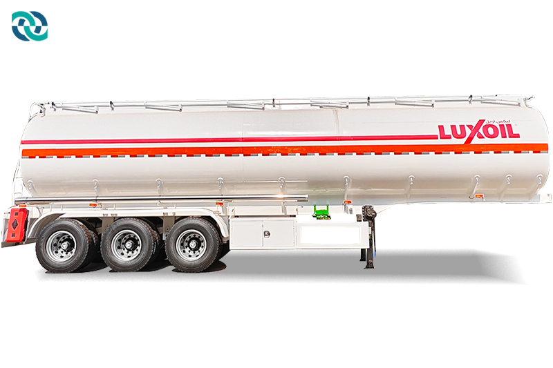 3 Axis Carbon Steel Chemical Tank Truck Trailer