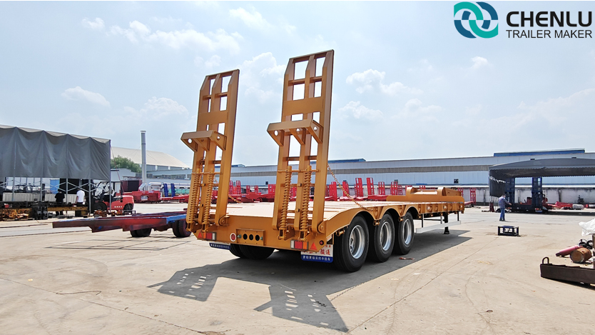 Container Flatbed Semitrailer