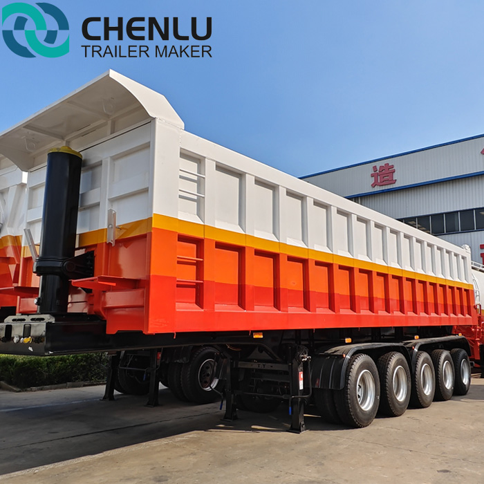 Suriname Customer Successfully Received Dump Semi-Trailer with Smooth Delivery