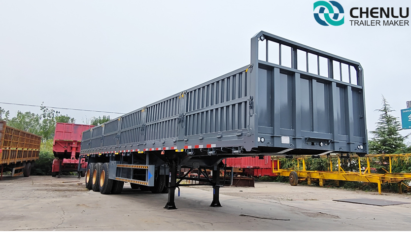 Low Bed Semi Trailer