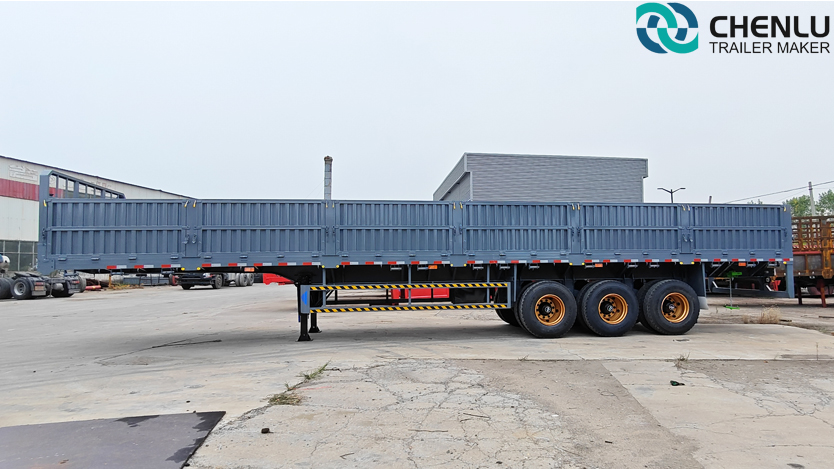 Container Flatbed Semitrailer