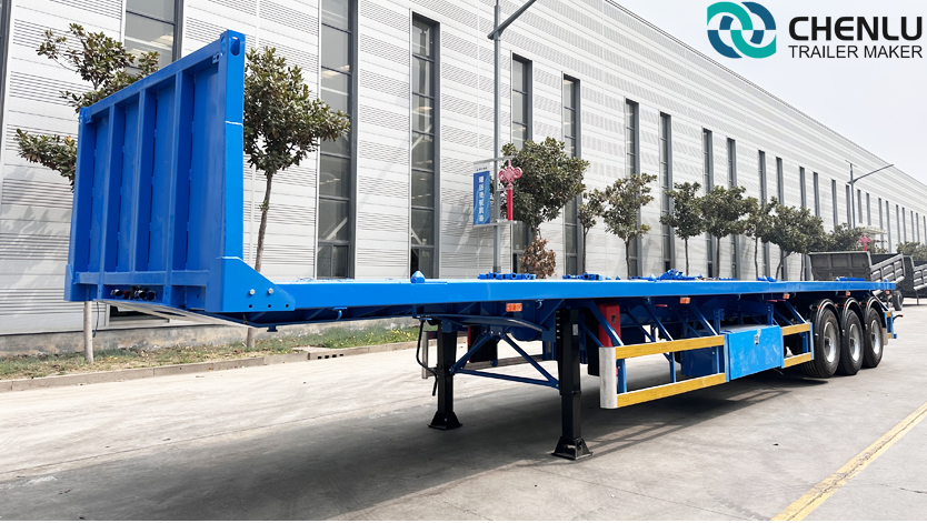 Low Bed Semi Trailer