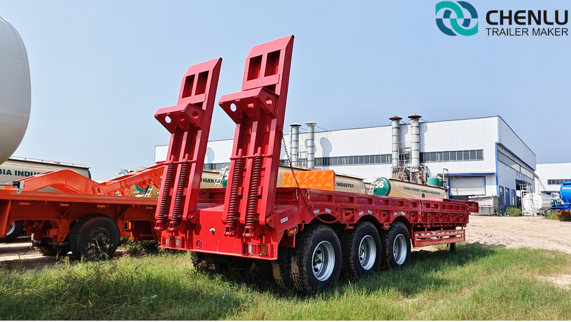 Low Bed Semi Trailer