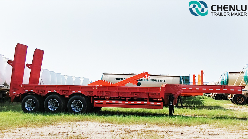 Container Flatbed Semitrailer