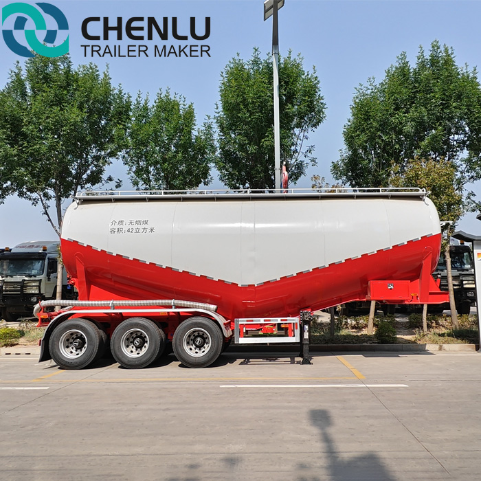 3 Axle Bulk Cement Tanker Trailer will be Sent to Dominican